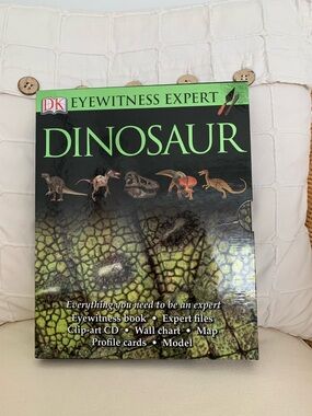 Dinosaur Book - Green
